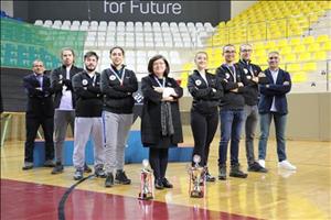 Türkiye Üniversite Sporları Federasyonu Üniversiteler Salon Okçuluk Türkiye Şampiyonasında Madalya Töreni 