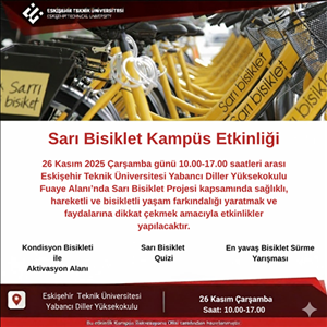 Sarı Bisiklet Etkinliği