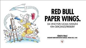 RED BULL PAPER WINGS